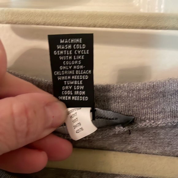 INC Lace-Up Sweater, Created for Macy's-Gray XL - Picture 6 of 6